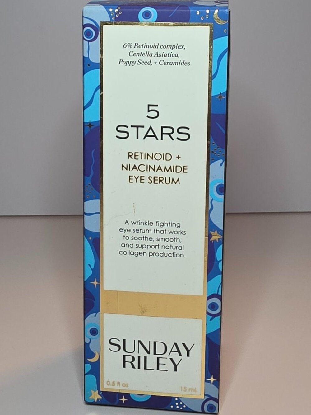 Sunday Riley 5 Stars Retinoid Niacinamide Eye Serum full size